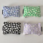자가드 꽃 파우치 S size (7color)