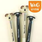 핑크풋 월레스와그로밋 3색 볼펜