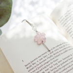 8color 벚꽃 막대사탕 책갈피 금속 북마크 야광