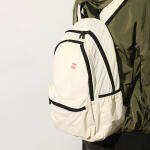 Layered backpack _ butter cream