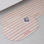 스트라이프 빨아쓰는 천연 규조토 발매트 세트