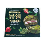 롯데 몽쉘 생크림 케이크 말차&스트로베리 444gX2개