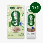 순솔 100% 메밀국수 1kg + 1kg (100g x 총20봉) 소바 메밀면