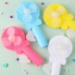 여름 휴대용 디폼블럭 수동 손 선풍기 1개입