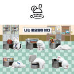 [먼데이브루스] 피규어 스티커 7종