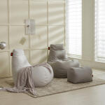 보니타 초대형 티아라 BF501 비건레더 빈백소파, 세트