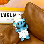 굿럭트롤 클래식 스카이블루-화이트헤어 9cm