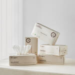 메르슈 프리미엄 무표백 코튼티슈 12팩(960매)+쇼핑백2