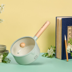 [특가]돌잡이 파스텔 세라믹 편수냄비 18cm+뚜껑포함