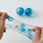 말랑이 바닷속 물고기 원형 스퀴시 스트레스볼