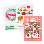 캐롤 크리스마스 카드 FS7082-123 (3종1세트)