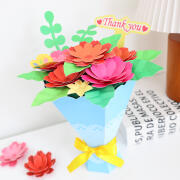 오늘놀이 입체 카네이션 꽃다발 만들기