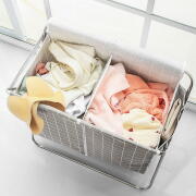 빨래 바구니 접이식 세탁 이동식 빨래통 (대형)