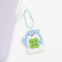 클로버보스 키링보석자수 