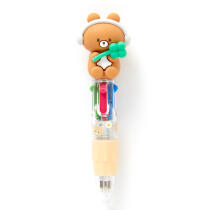 올리버 미니 4색볼펜 