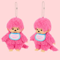 정품 몬치치 컬러 키링 키홀더 베리핑크