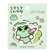 개꿀이 조각스티커팩 (04013341)