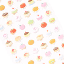 엉금이 엠보스티커 