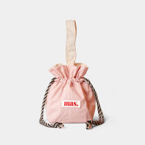 Solid string bag _ Baby pink