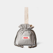 Solid string bag _ Gray