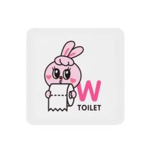 TOILET_버니_포맥스 정사각(20008121)