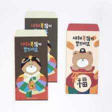 모모팝 러블리베어 새해 현금 용돈 봉투 (5매)
