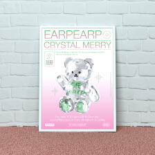 CRYSTAL MERRY-PINK(포스터-A2)