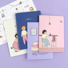 핑크풋 보리야누나야 열두달 먼슬리 플래너(만년형)