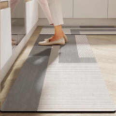 주방 규조토 매트 발매트 욕실 바닥 러그 현관 (대형)