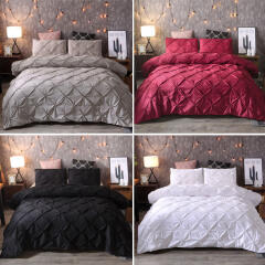 식 침구 매트리스 침대 이불 커버 세트 4color