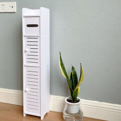 다용도 화장실 욕실 코너 틈새 정리 대 선반 수납 장