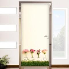 pb688-잔디위화분_현관문시트지