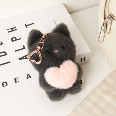 하트 블랙캣 키링인형 