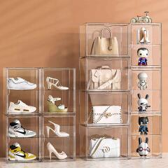 투명 아크릴 가방정리함/보관함 40x25x30cm 특대형