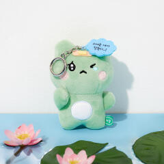 귀여운 개꿀이 키링인형