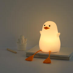 롱다리덕 실리콘 충전식 무드등 