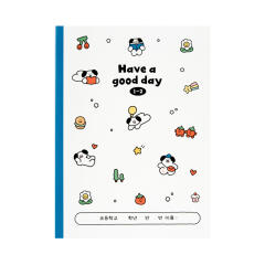 강아지 굿데이 유선노트 