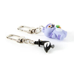 퍼플 까치호랑이 키링세트 