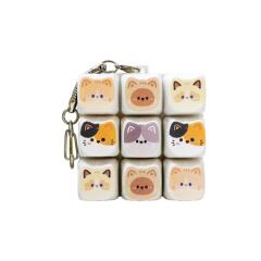 냥냥이 딸깍이 키캡 키링 9구 랜덤 