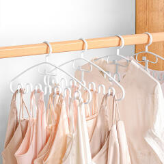 공간절약 흘러내림 방지 레이어드 옷걸이 옷정리