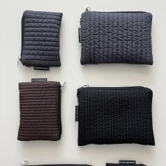 패딩 파우치 M size (5color)