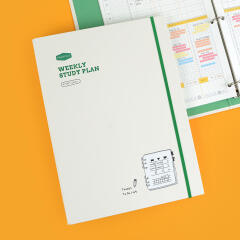 핑크풋 위클리 바인더 스터디플래너