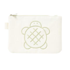 엉금이 자수파우치 그린