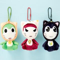 케로로 고양이 가방걸이 인형 키링 3종 택1