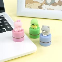 [핑크풋] 미니 피규어 스탬프 (20개 1세트)