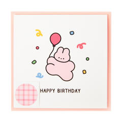 생일토끼 팝업카드 (01004823)