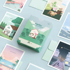 [아이코닉] 하루 메세지카드 세트 대용량 편지지