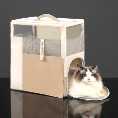 [파밀리아] Trendy 스켈레톤 펫 백팩