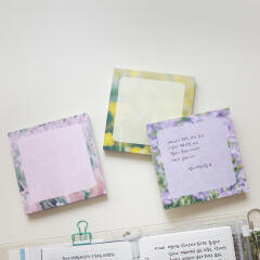 꿈결 꽃 메모패드 (3종) dreamy blossom memopad