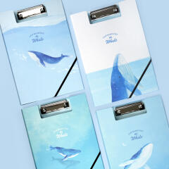 핑크풋 고래 클립 밴드 화일